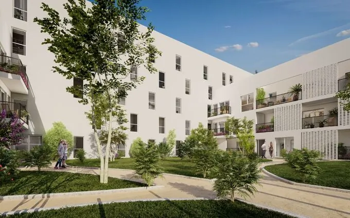 Programme immobilier neuf Marseille 14 au coeur du quartier des Hauts de Ste-Marthe à Marseille 14ème