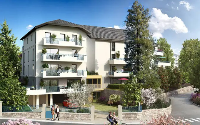 Programme immobilier neuf Chambéry quartier paisible à 6 min de route du centre-ville à Chambéry