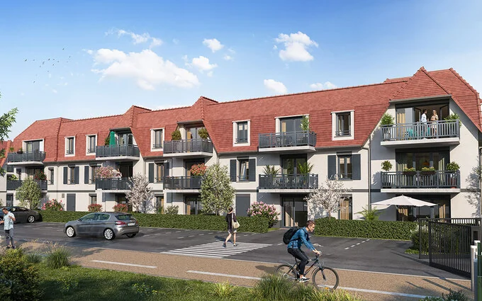 Programme immobilier neuf Marcq-en-Baroeul à 15 min de route du centre de Roubaix à Marcq-en-Barœul