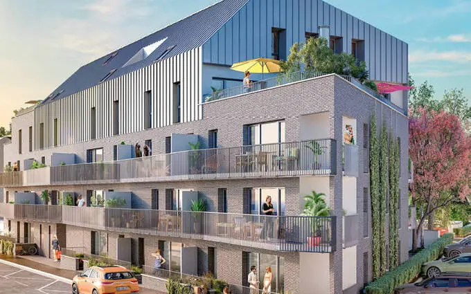 Programme immobilier neuf Marquette-lez-Lille, secteur prisé au calme à Marquette-lez-Lille