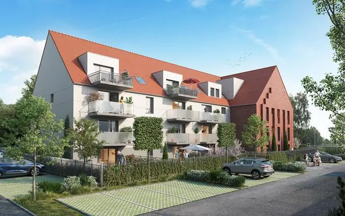 Programme immobilier neuf Sailly-sur-la-Lys à 15 min de la frontière belge à Sailly-sur-la-Lys (62840)