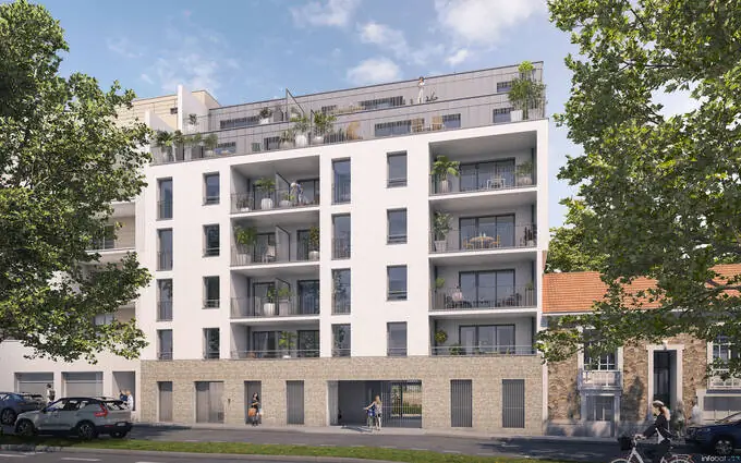 Programme immobilier neuf La Roche-sur-Yon à 5 min à pied de la place Napoléon à La Roche-sur-Yon