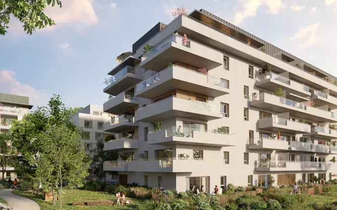 Programme immobilier neuf L'EVEIL - Logements Bât P1 - P2 - OSTARA à Annecy