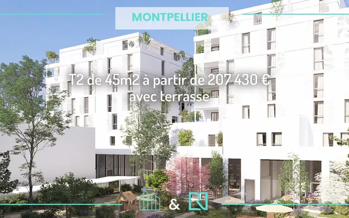 Programme immobilier neuf Jardin Bella Vista à Montpellier (34000)