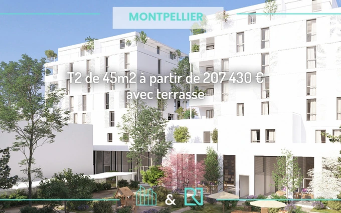 Programme immobilier neuf Les T2 de la Restanque à Montpellier (34000)