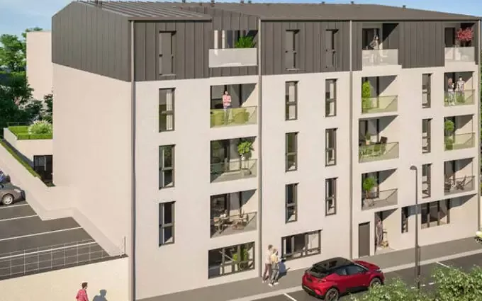 Programme immobilier neuf Reims quartier Pommery proche des commodités