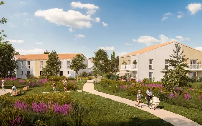 Programme immobilier neuf Domaine des Aubrais - Apparts à Saint-Hilaire-de-Riez