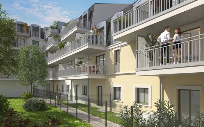 Programme immobilier neuf Les Jardins Gabriella à Mantes-la-Jolie