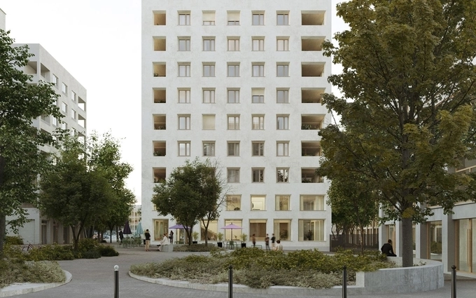 Programme immobilier neuf Hill - nouveau à confluence à Lyon 2ème