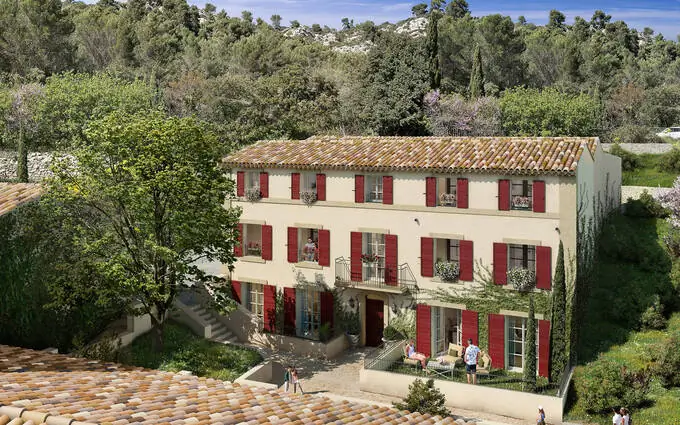 Programme immobilier neuf Aix-en-Provence vues exceptionnelles sur le Château Vauvenargues à Aix-en-Provence