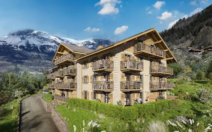 Programme immobilier neuf Le Spigolo, une résidence au coeur d'une station village