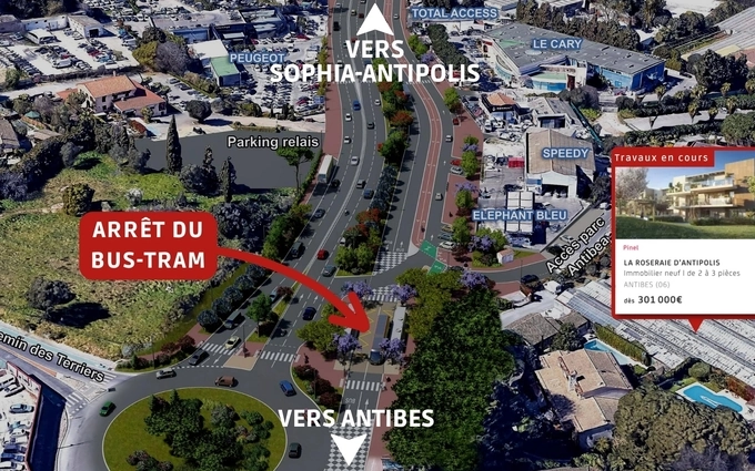 Programme immobilier neuf La roseraie d'antipolis à Antibes