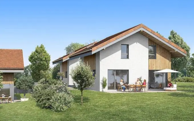 Programme immobilier neuf Les Villas Célestine à Publier (74500)