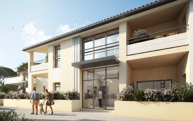 Programme immobilier neuf Vallauris à deux pas du port et des plages de Golfe-Juan à Vallauris