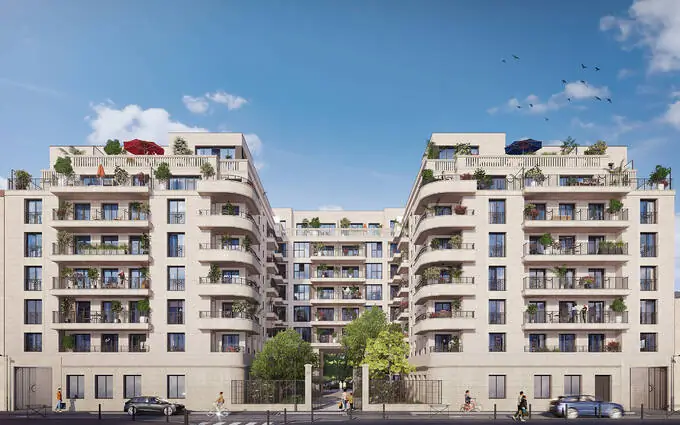 Programme immobilier neuf Clichy à 20 minutes de Paris en métro ligne 14 à Clichy