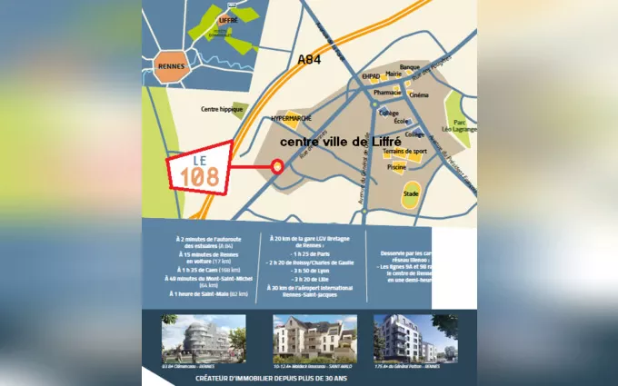 Programme immobilier neuf Appartement 3 pieces neuf immeuble 