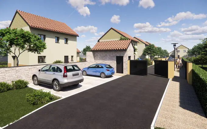 Programme immobilier neuf Saint-Martin-en-Bresse maisons neuves entre nature et ville