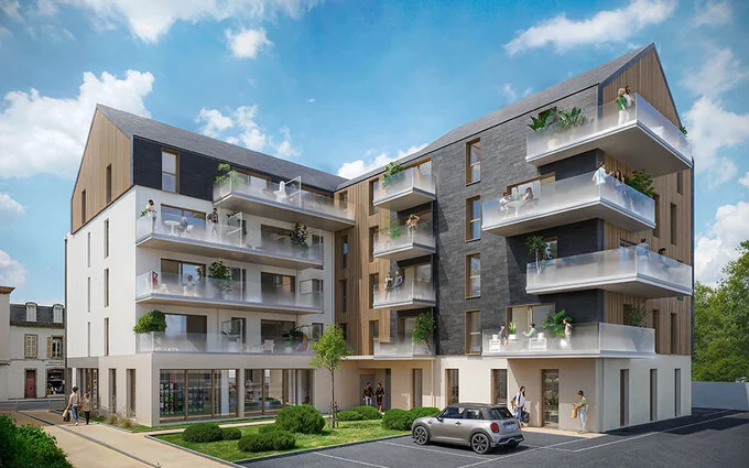 Programme immobilier neuf Quai elorn à Landerneau