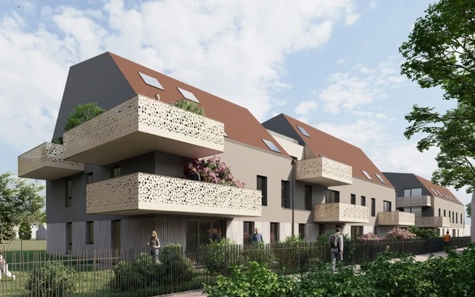 Programme immobilier neuf Souffelweyersheim à moins de 200m du centre-ville à Souffelweyersheim