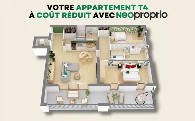 Programme immobilier neuf Orea - neoproprio à Nantes